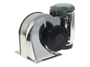 Sygnał dźwiękowy "Nautilus" z kompresorem, 24V, chromowany