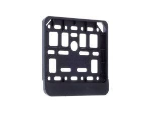 Ramka na tablicę rejestracyjną skutera i motoroweru, czarna