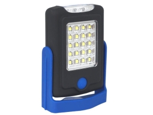 Lampka 20 SMD + 3 LED z magnesemi haczykiem