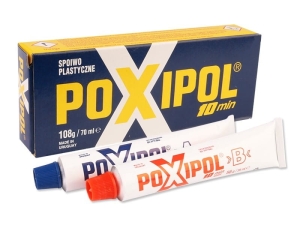 POXIPOL - klej dwuskładnikowy metaliczny 108g / 70ml