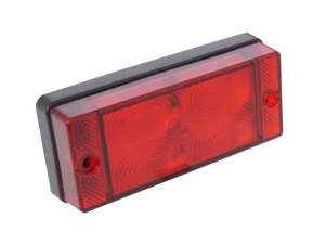 Lampa przeciwmgielna diodowa, 12/24V z przewodem
