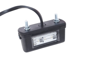 Lampa oświetlenia tablicy rejestracyjnej diodowa, 12/24V, uniwersalna, mała