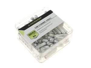 Bezpieczniki cylindryczne 8A, 100 szt.