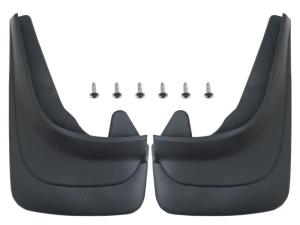 Chlapacze uniwersalne, wym. 32 x 22 cm, czarne, 2 szt.