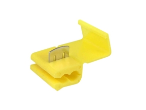 Szybkozłączki elektryczne, żółte, 4-6mm kw, 12-10 AWG, 24A max, 4 szt.