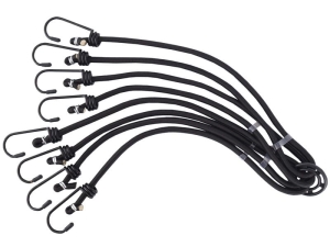 Linki elastyczne - pająk 8 ramienny do mocowania bagażu, 5 mm x 60 cm