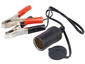 Gniazdo elektryczne EURO z przewodem 40 cm i krokodylkami, max 8A