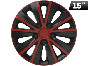 Kołpak Rapide red / black 15``, 1 szt.