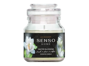 Zapach SENSO Home Scented Candle, świeca zapachowa 130 g, Water Blossom