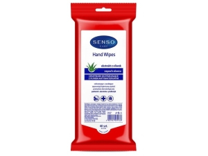 Chusteczki oczyszczające z płynem antybakteryjnym, 40 szt.