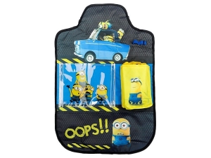 Osłona na tył fotela 68x44,5 cm, Minionki