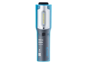 Lampa warsztatowa 10x 0.5W Super White SMD LED 500 lm + 1W LED 150 lm, akumulatorowa, IK07, IP54, z zaczepem i magnesem