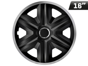 Kołpaki FAST LUX silver 16", 4 szt.