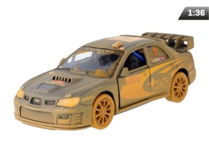 Model 1:36, Kinsmart, Subaru Impreza WRC 2007, zielony