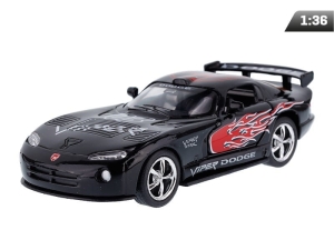 Model 1:36, Kinsmart, Dodge Viper GTS-R, czarny