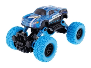 Model 1:64, Pojazd metalowy Big Wheels, niebieski