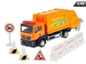 Model 1:64, RMZ City MAN Śmieciarka + akcesoria