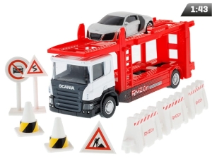 Model 1:64, RMZ City Scania - laweta + akcesoria