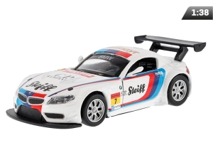 Model 1:38, BMW Z4 GT3, biały
