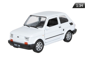 Model 1:34, PRL FIAT 126p, biały(A884F126B)