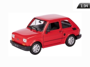Model 1:34, PRL FIAT 126p, czerwony (A884F126C)