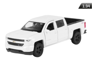 Model 1:34, CHEVROLET 2017 Silverado, biały (A880CH17SB)