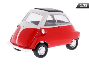 Model 1:34, BMW Isetta, biało-czerwony (A00875BIBC)