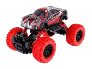 Model 1:64, Pojazd metalowy Big Wheels, czerwony (A02088C)