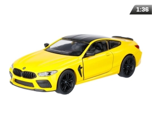 Model 1:38, Kinsmart, BMW M8 Competition Coupe, żółty (A11751ZT)