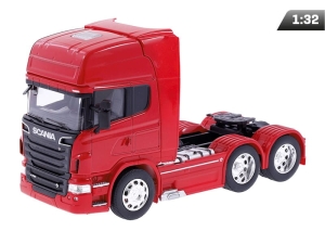 Model 1:32, SCANIA V8 R730, ciągnik, czerwony (C12671SV8C)