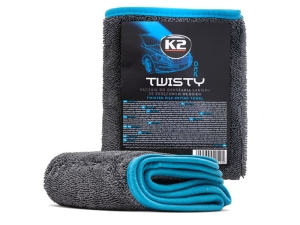 K2 TWISTY PRO, Mikrofibra do lakieru ze skręconym włosiem, 40 x 60 cm