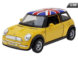 Model 1:32, Mini Cooper, żółty