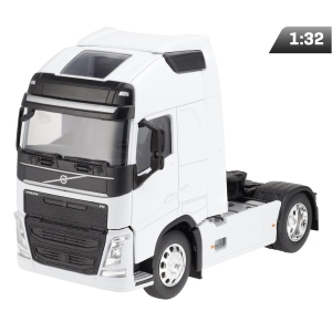 Model 1:32, VOLVO FH, ciągnik dwuosiowy, biały