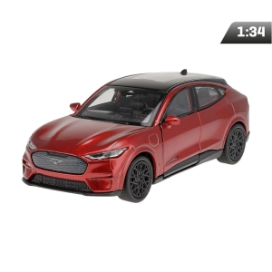 Model 1:34, Ford Mustang mach-E CT 2023,czerwony