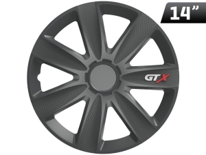 Kołpaki GTX carbon graphite 14", 4 szt.