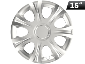 Kołpaki Impulse silver 15", 4 szt.