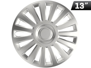 Kołpaki Luxury silver 13", 4 szt.